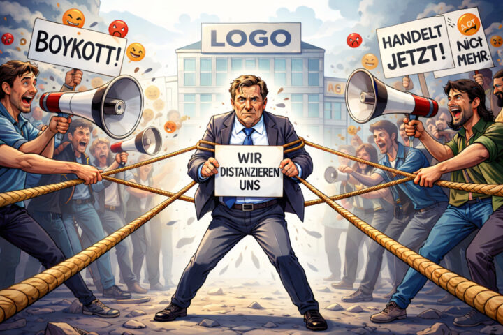 Moral auf Bestellung - Wie deutsche Unternehmen das Rückgrat verwechseln.