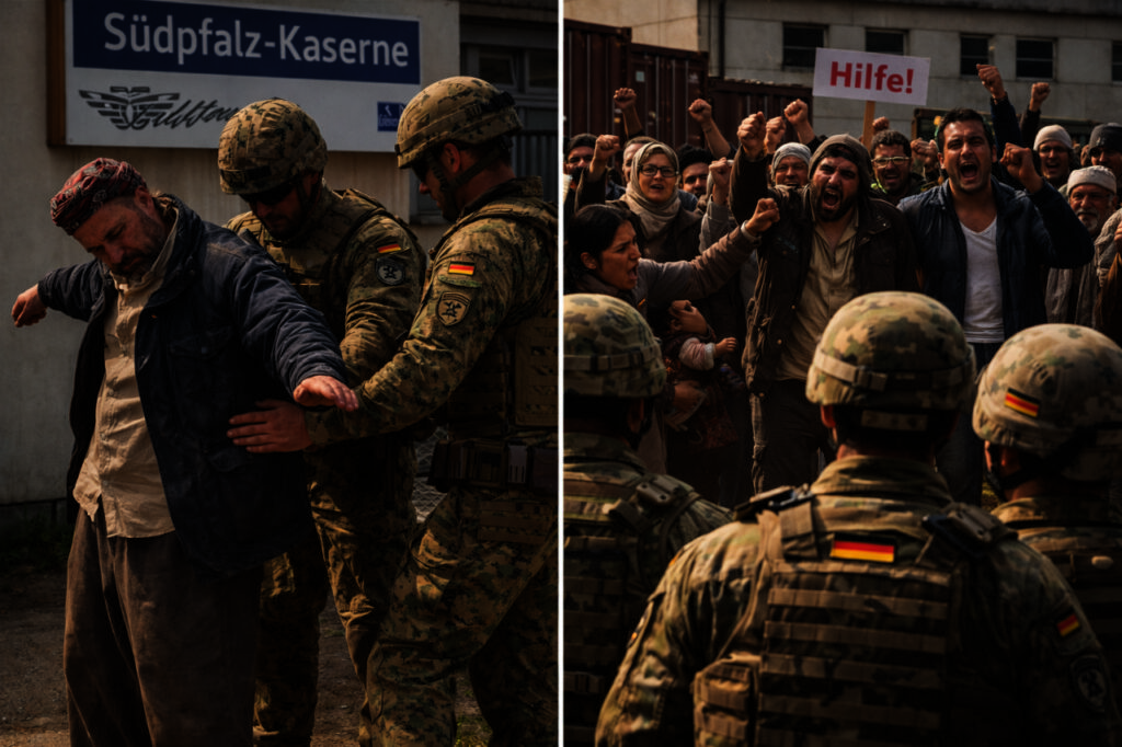 Luftwaffe - Übung in Südpfalz-Kaserne