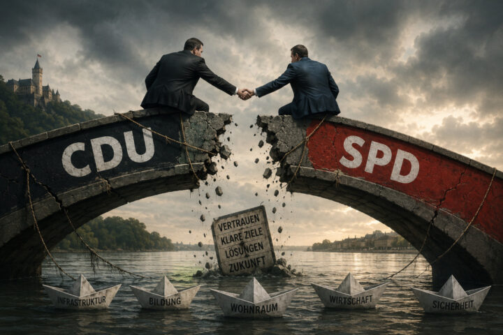 Schwarz-Rot in Rheinland-Pfalz: Eine Koalition ohne gemeinsame Richtung