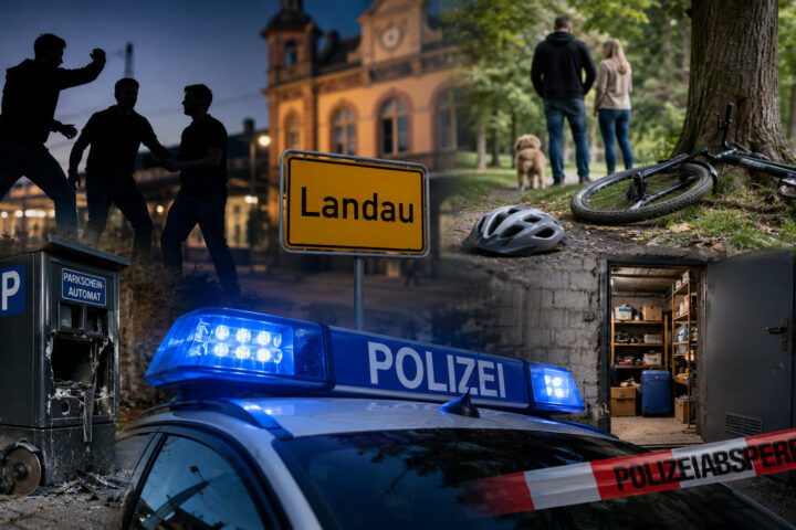 Polizeibericht Landau: Mehrere Straftaten innerhalb weniger Tage
