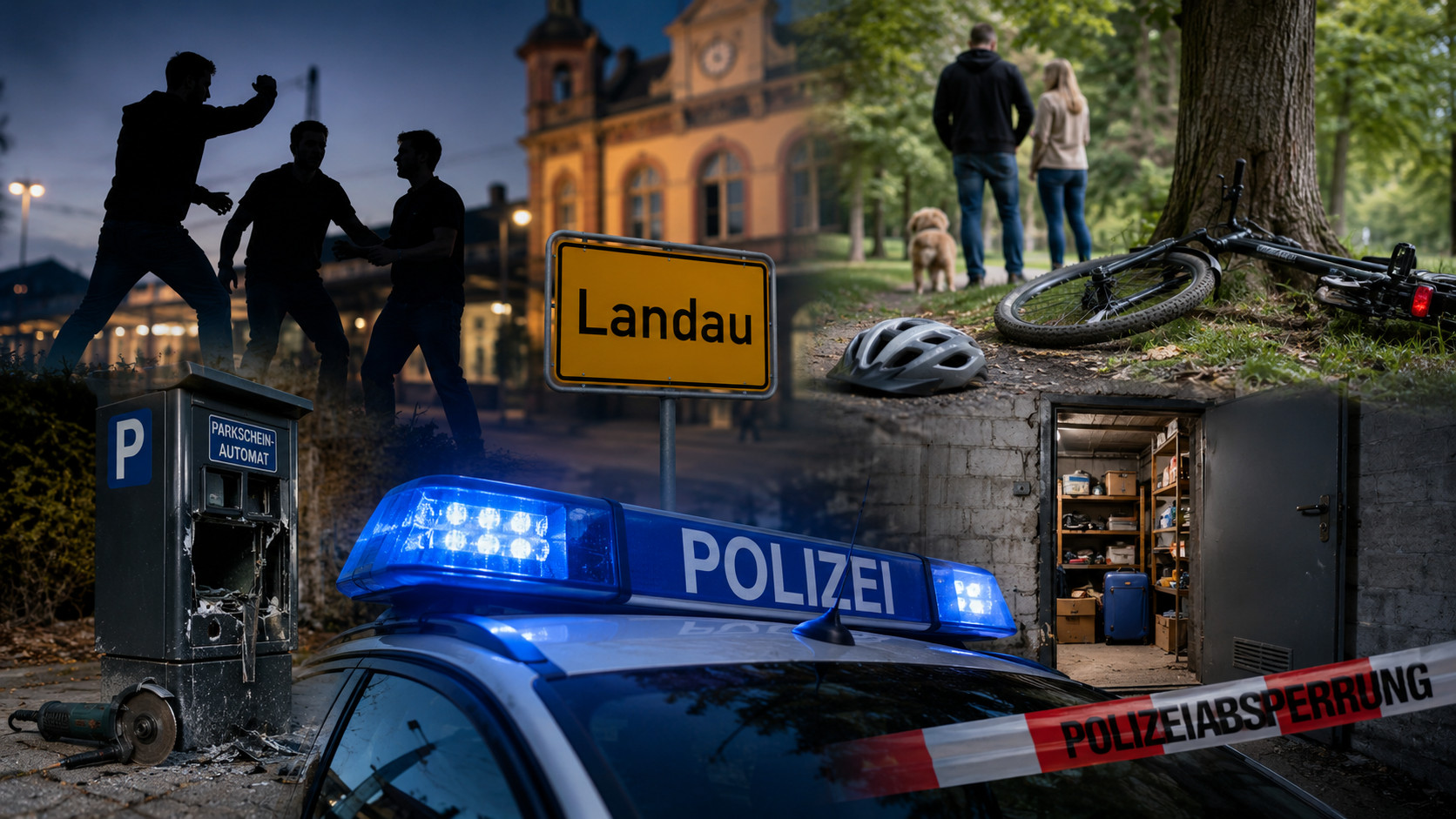 Polizeibericht Landau: Mehrere Straftaten innerhalb weniger Tage