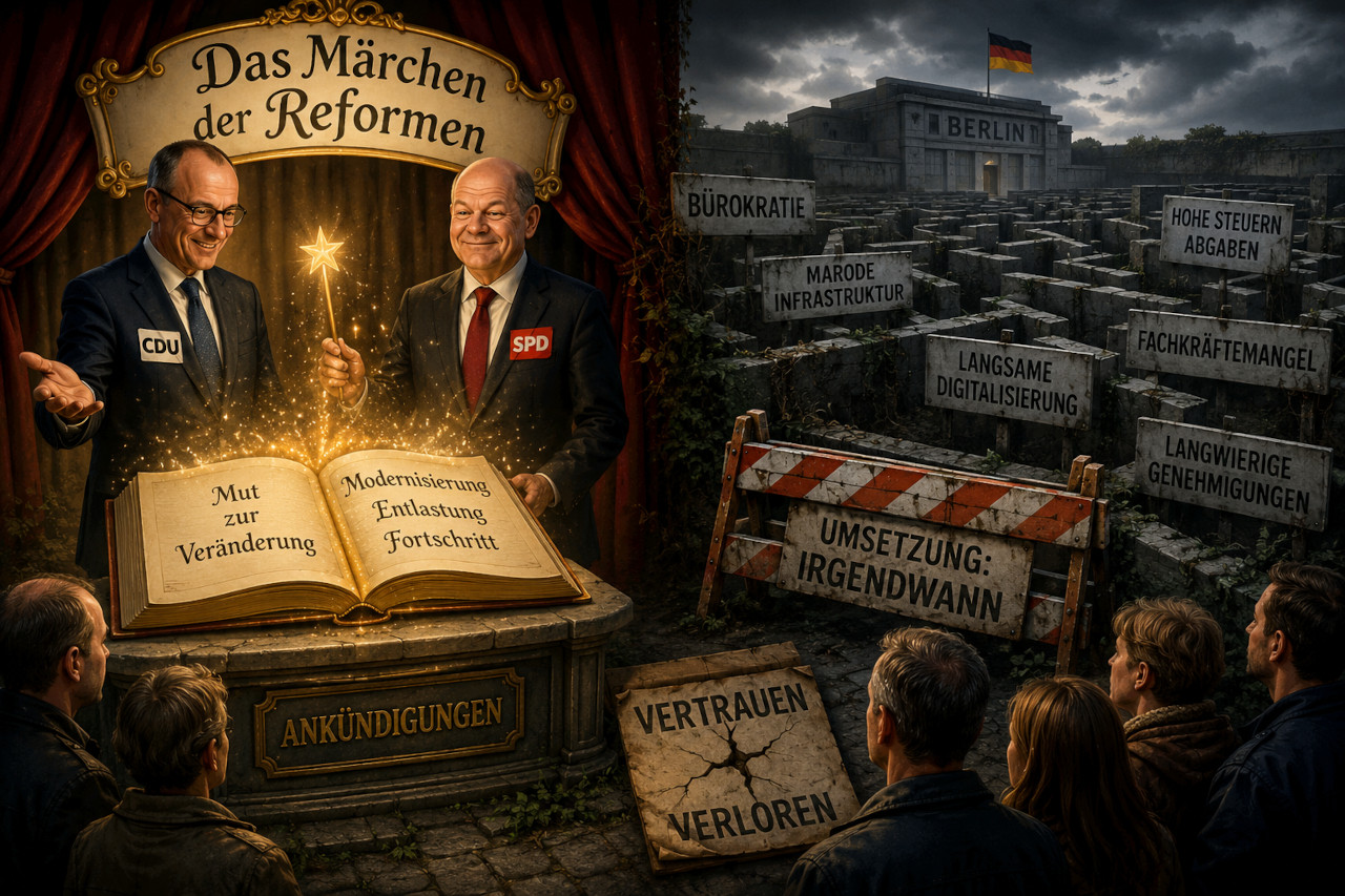 CDU und SPD – das Märchen der Reformen