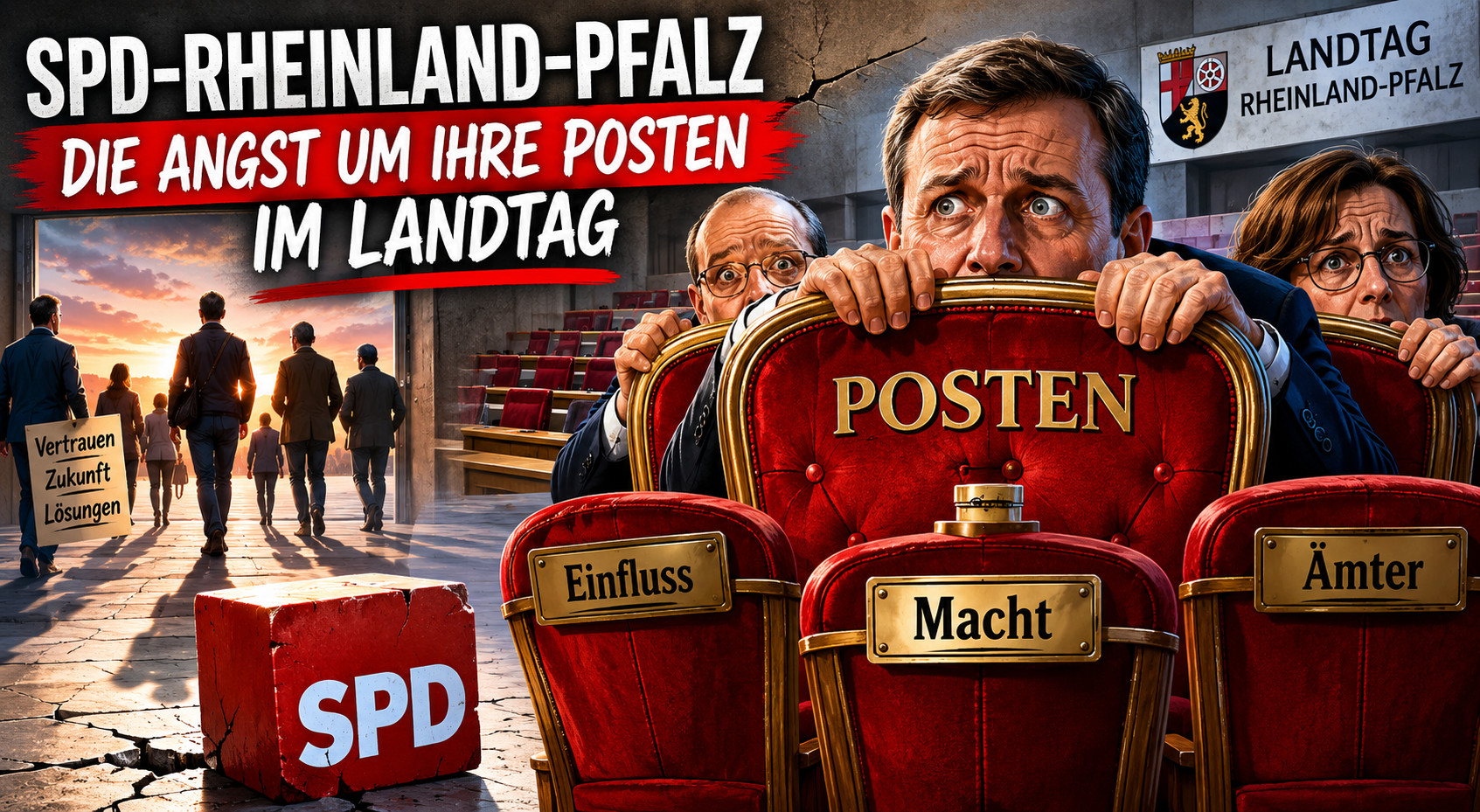 Die SPD Rheinland-Pfalz und die Angst um ihre Posten im Landtag