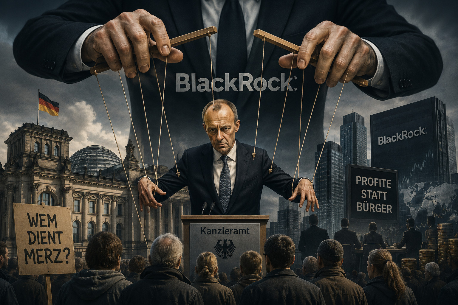 Friedrich Merz und BlackRock