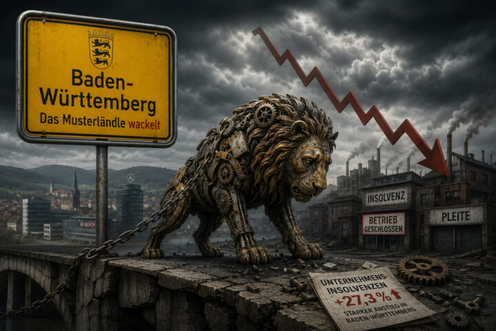 Pleite-Land statt Musterländle?