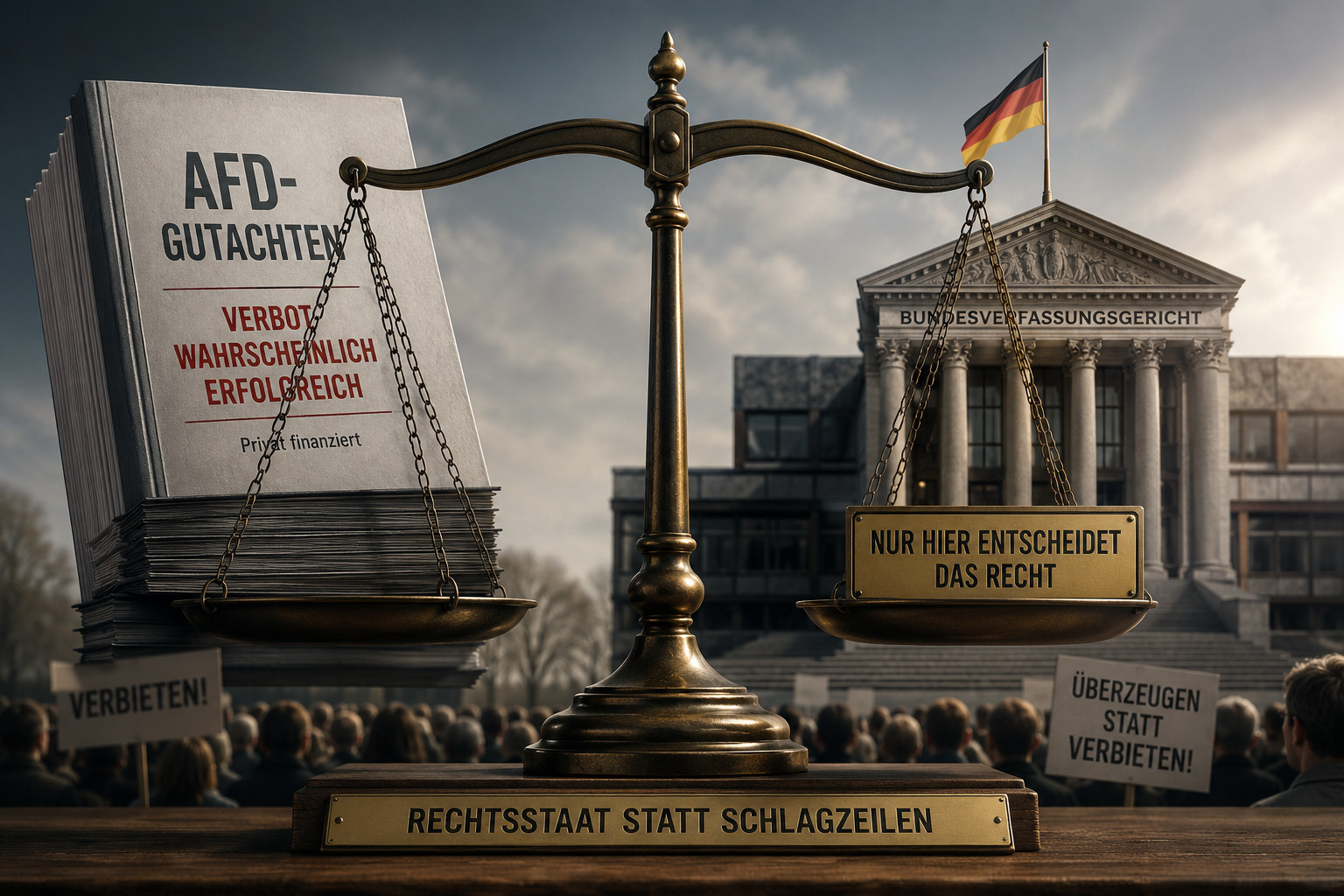 AfD-Verbot: Warum ein Gutachten kein Urteil ersetzt