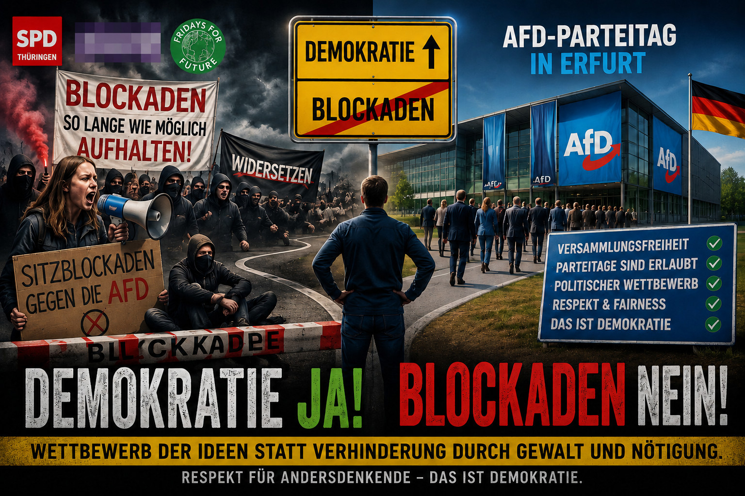 Wenn Parteien den politischen Gegner blockieren wollen