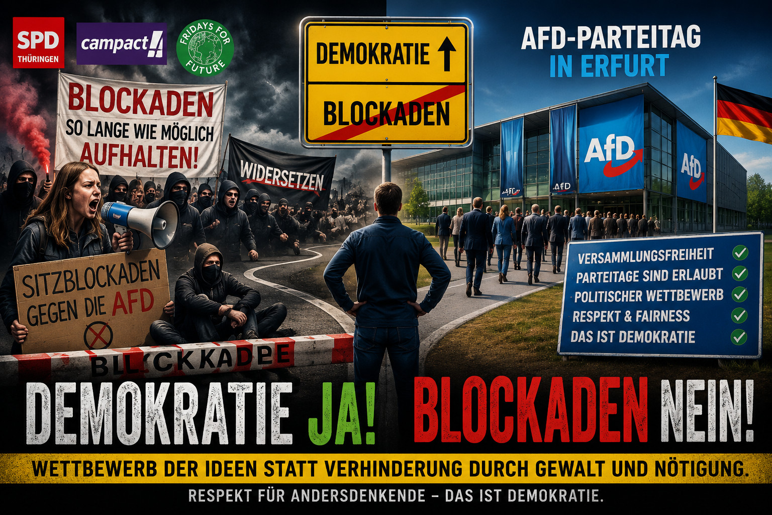 Wenn Parteien den politischen Gegner blockieren wollen