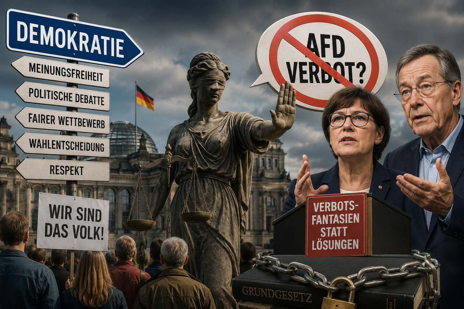 AfD-Verbot statt politischer Debatte? Warum die Forderungen von Esken und Müntefering viele Bürger irritieren