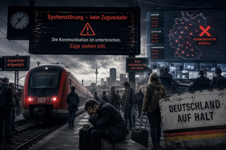 Wie eine IT-Panne die Mobilitätsrepublik lahmlegt