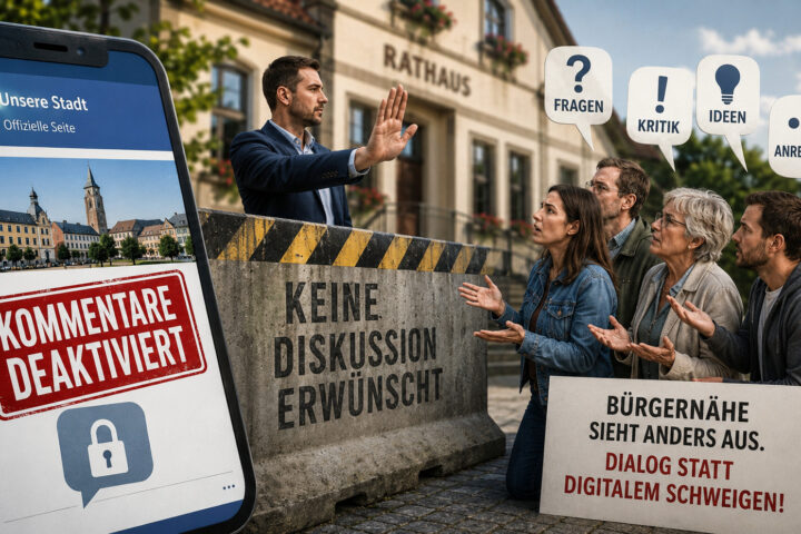 Kommunale Kommunikation ohne Dialog?