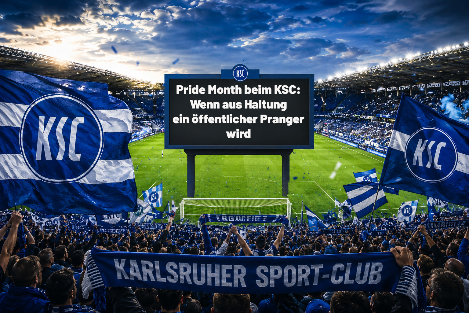 Pride Month beim KSC: Wenn aus Haltung ein öffentlicher Pranger wird