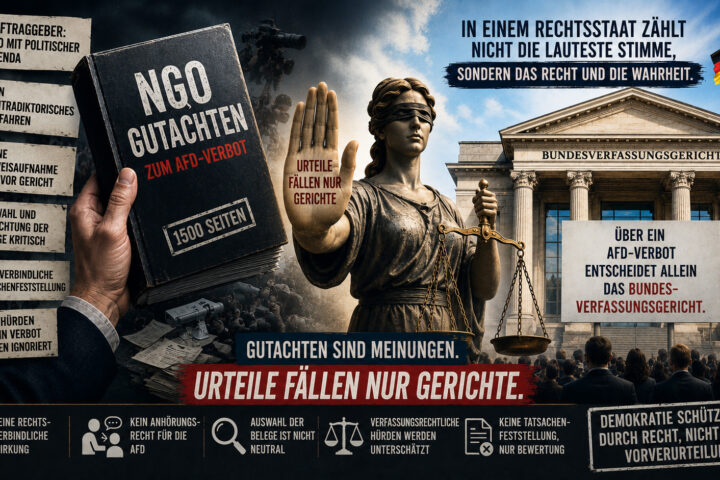Das Gutachten zum AfD-Verbot