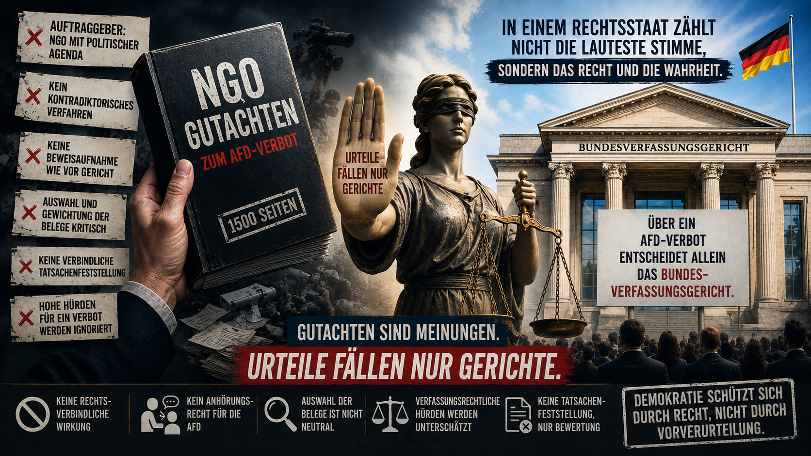 Das Gutachten zum AfD-Verbot