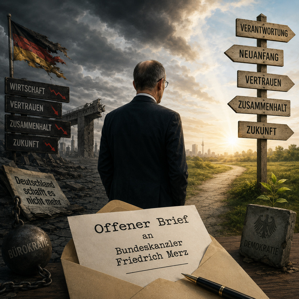 Offener Brief an Bundeskanzler Friedrich Merz