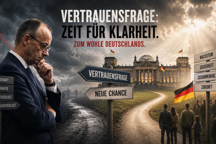 Friedrich Merz und die Vertrauensfrage