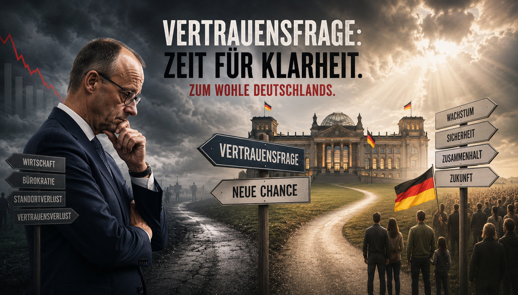 Friedrich Merz und die Vertrauensfrage