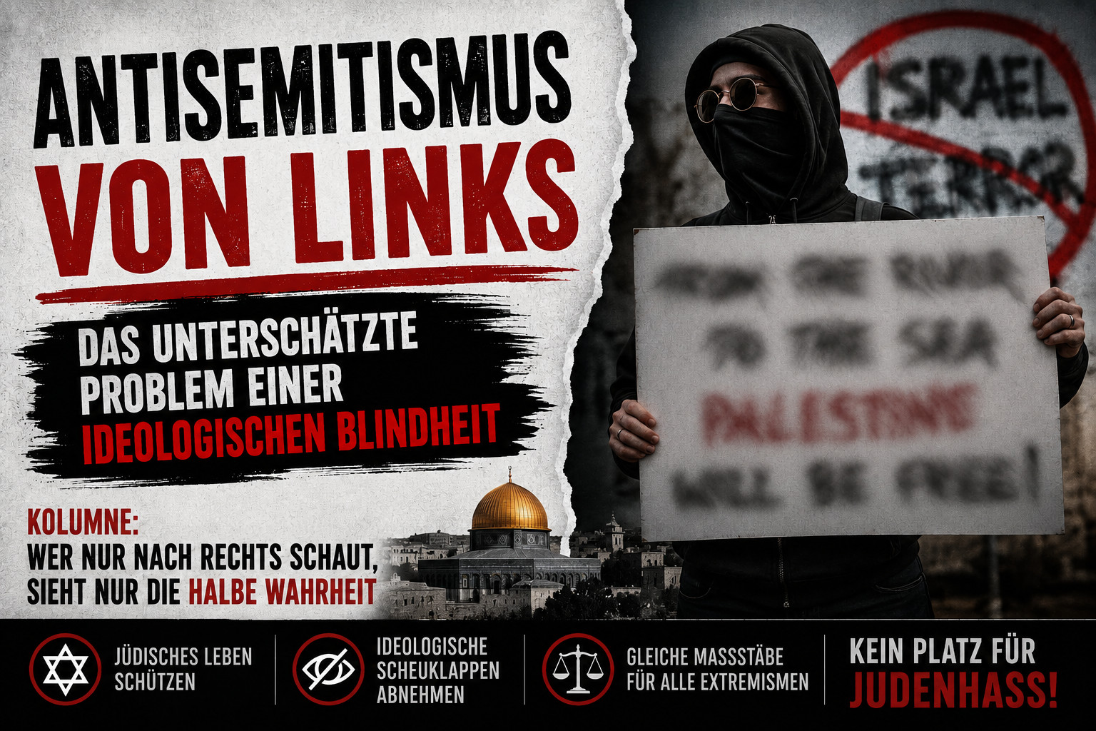 Antisemitismus von links: Das unterschätzte Problem einer ideologischen Blindheit