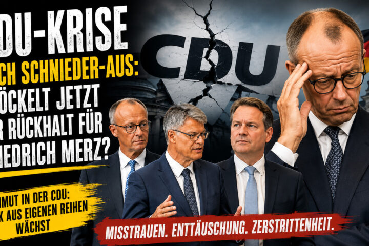 CDU-Krise nach Schnieder-Aus