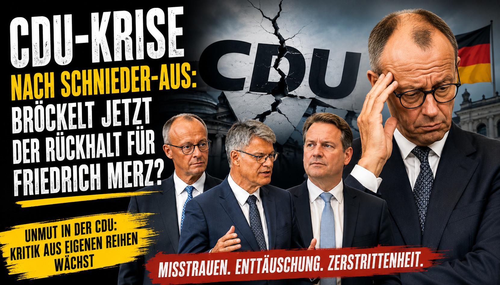 CDU-Krise nach Schnieder-Aus