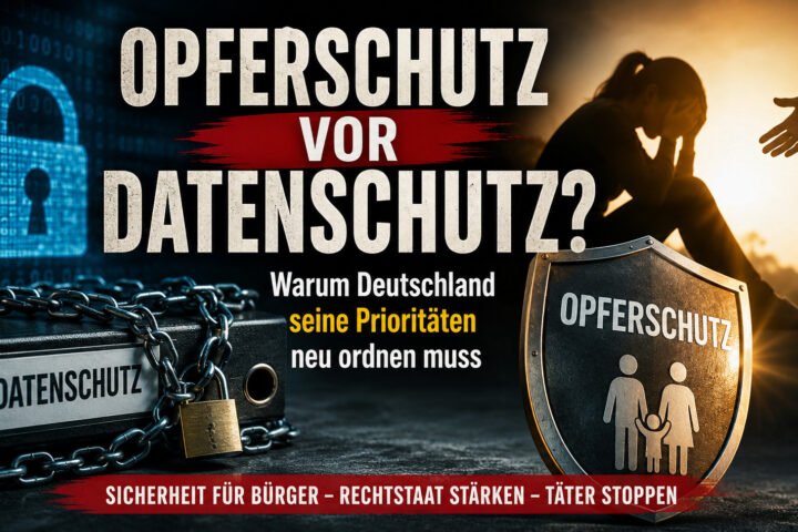 Opferschutz vor Datenschutz?