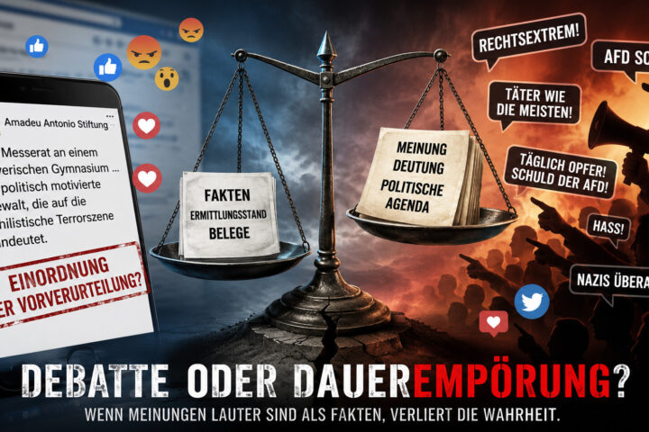 Wie soziale Medien Debatten über Gewalttaten polarisieren