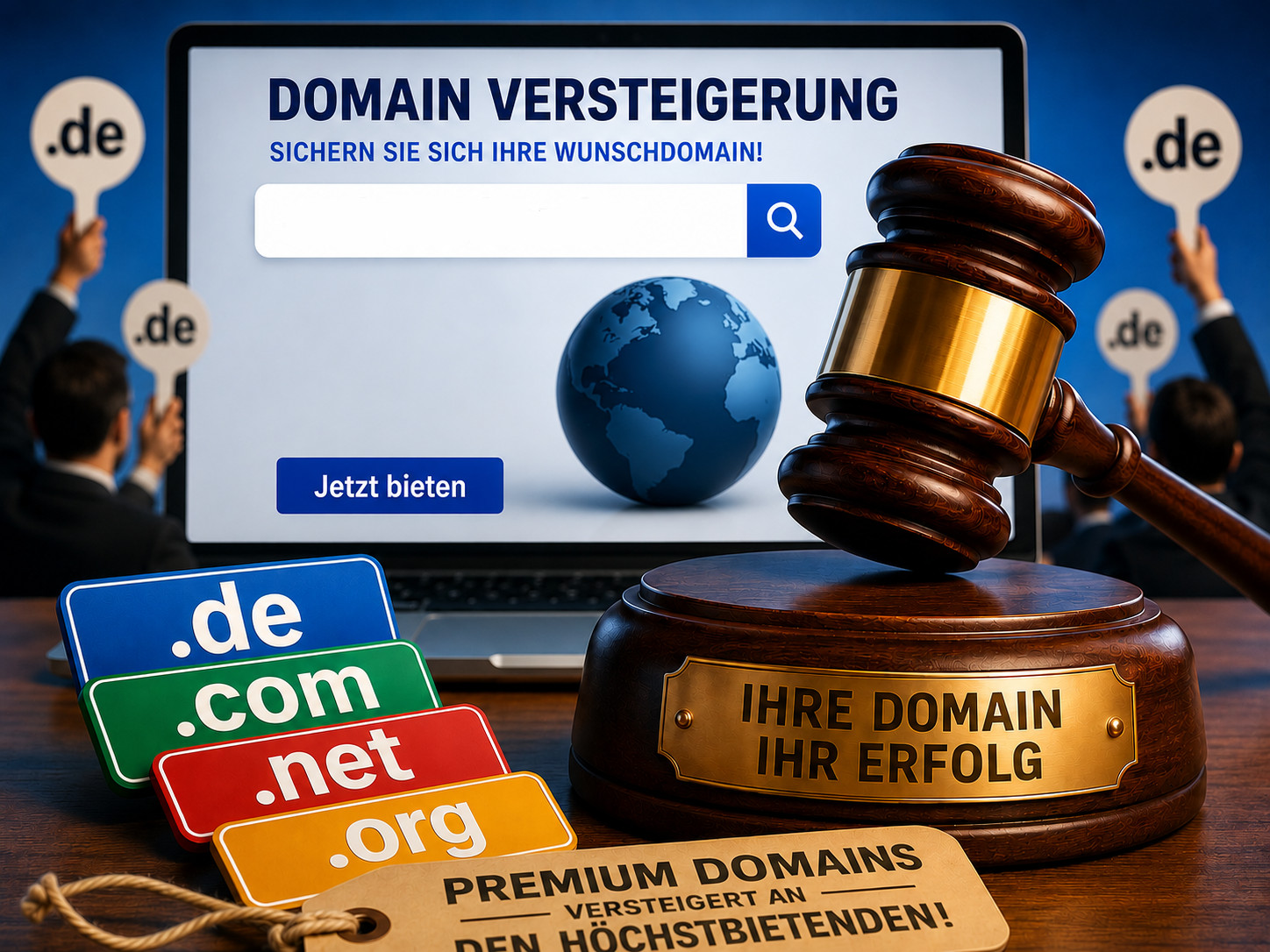 Premium-Domains zu verkaufen