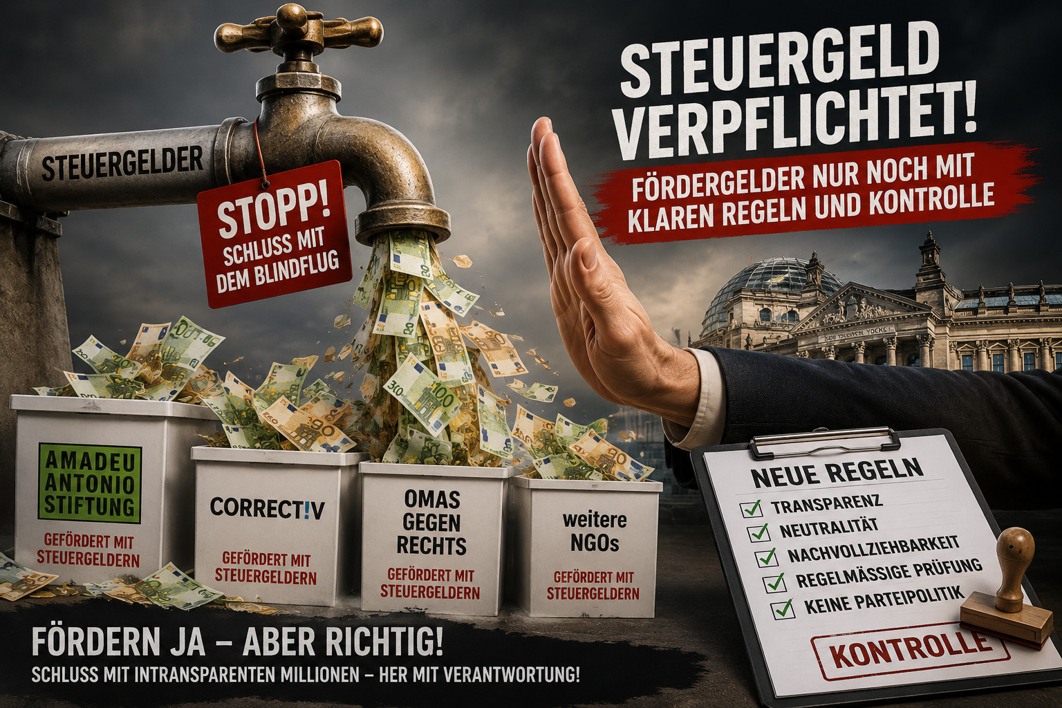 Fördergelder für NGOs