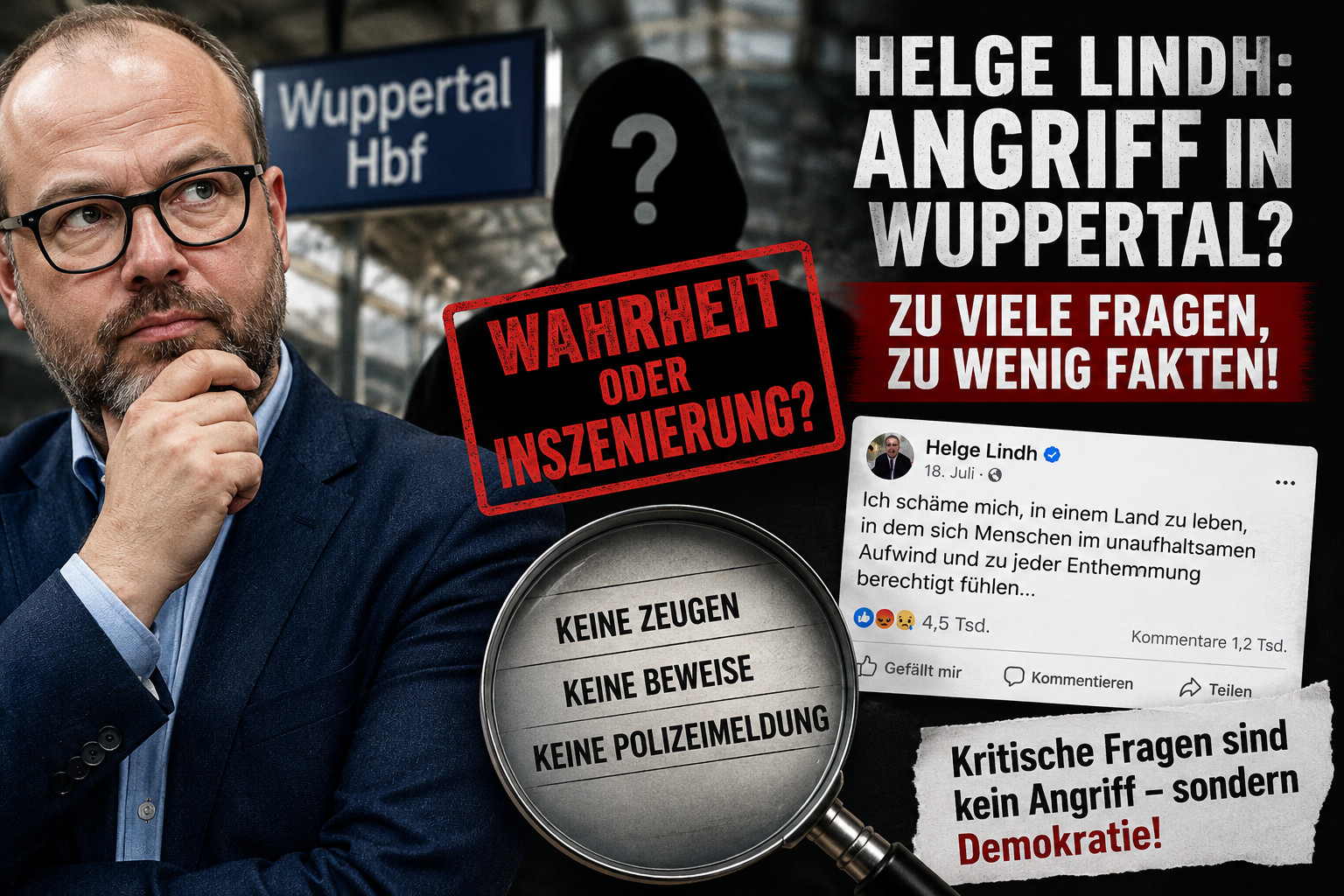 Helge Lindh und die Inszenierung der Empörung