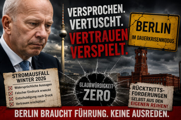 Kai Wegner hat seine Glaubwürdigkeit verspielt
