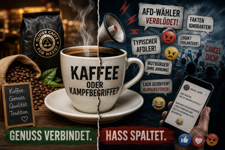 Kaffee, Kampfbegriffe und Cancel Culture