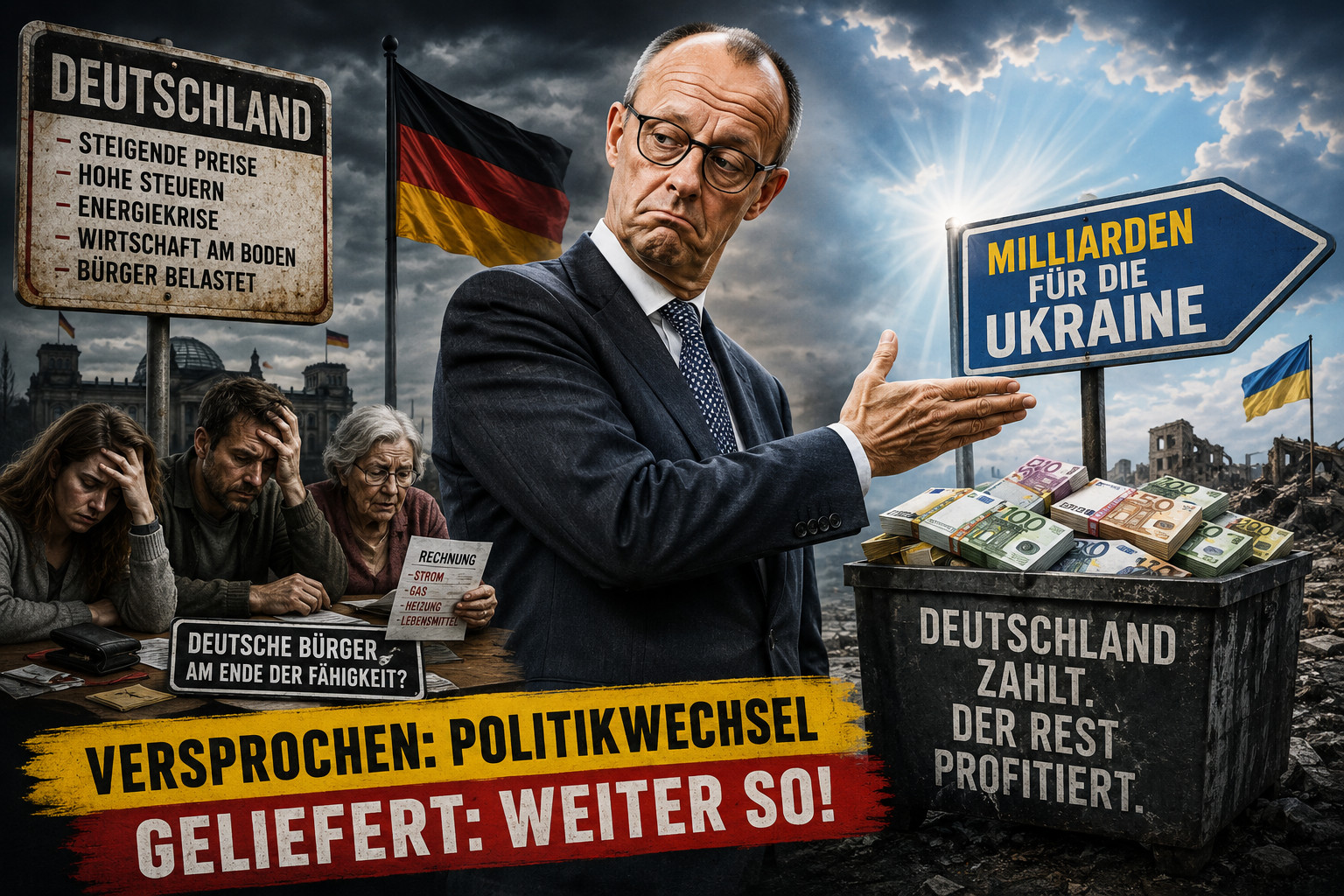 Friedrich Merz und der versprochene Politikwechsel