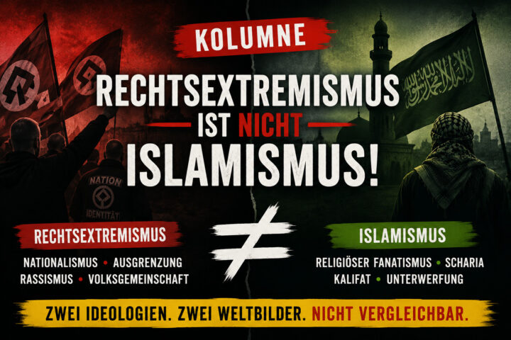 Rechtsextremismus ist nicht Islamismus