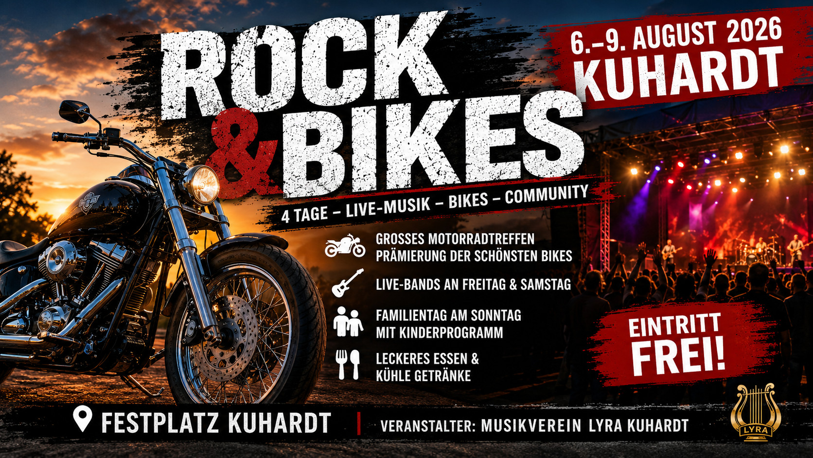 Rock & Bikes 2026 in Kuhardt