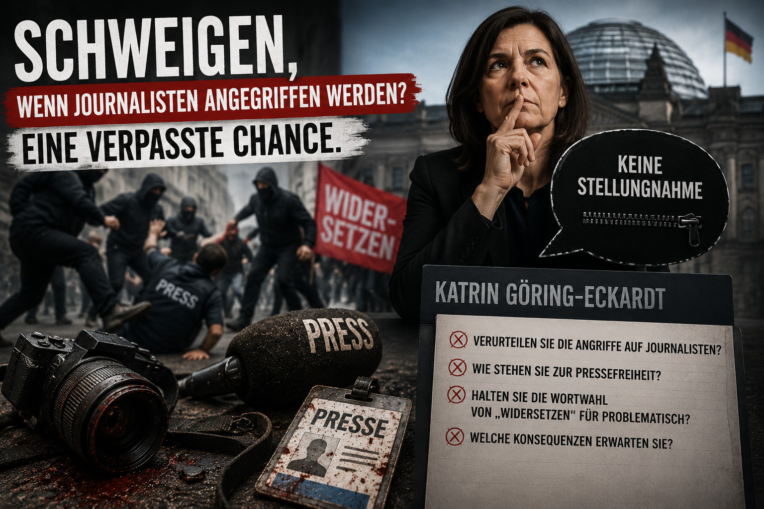 Schweigen zu Erfurt