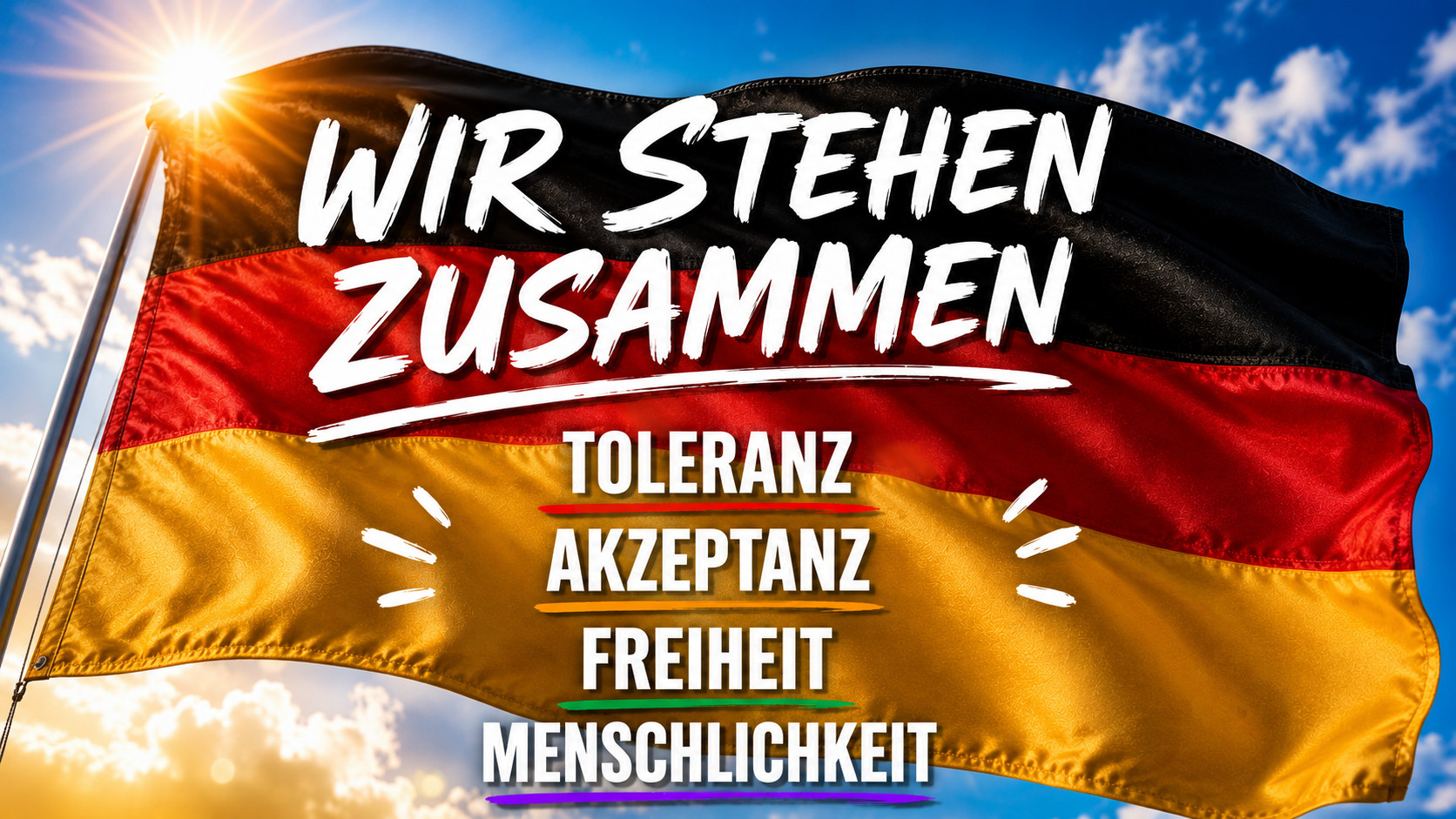„Wir stehen zusammen“ – Warum Menschlichkeit die stärkste Antwort auf Terror bleibt