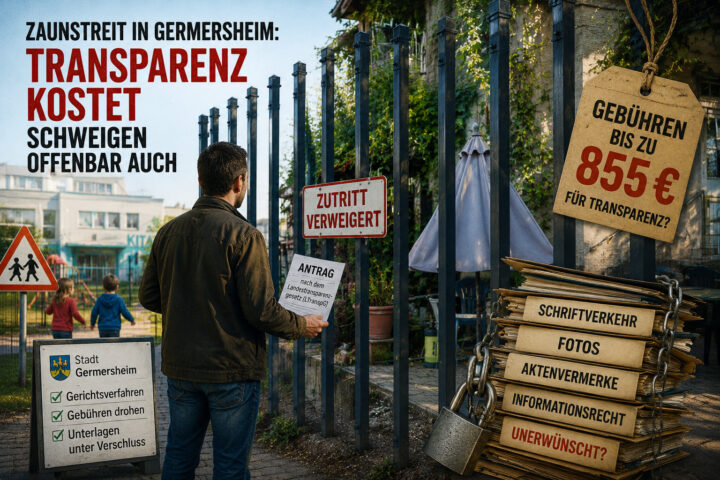 Zaunstreit in Germersheim