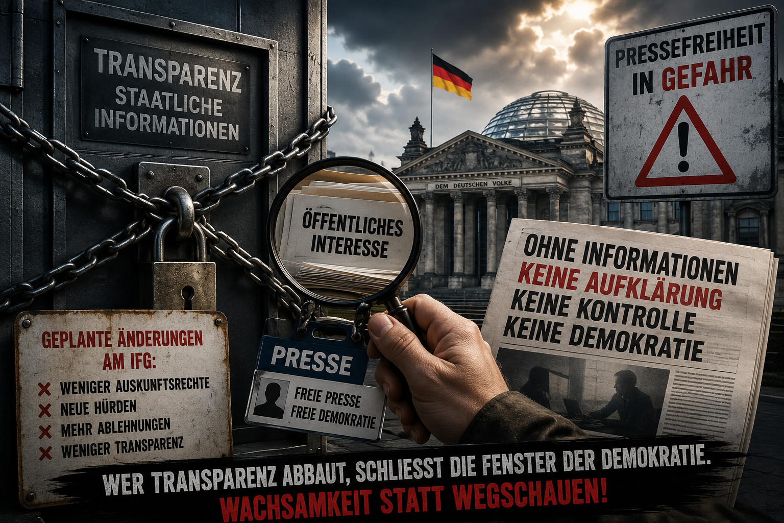 Reform Bundes-Informationsfreiheitsgesetz