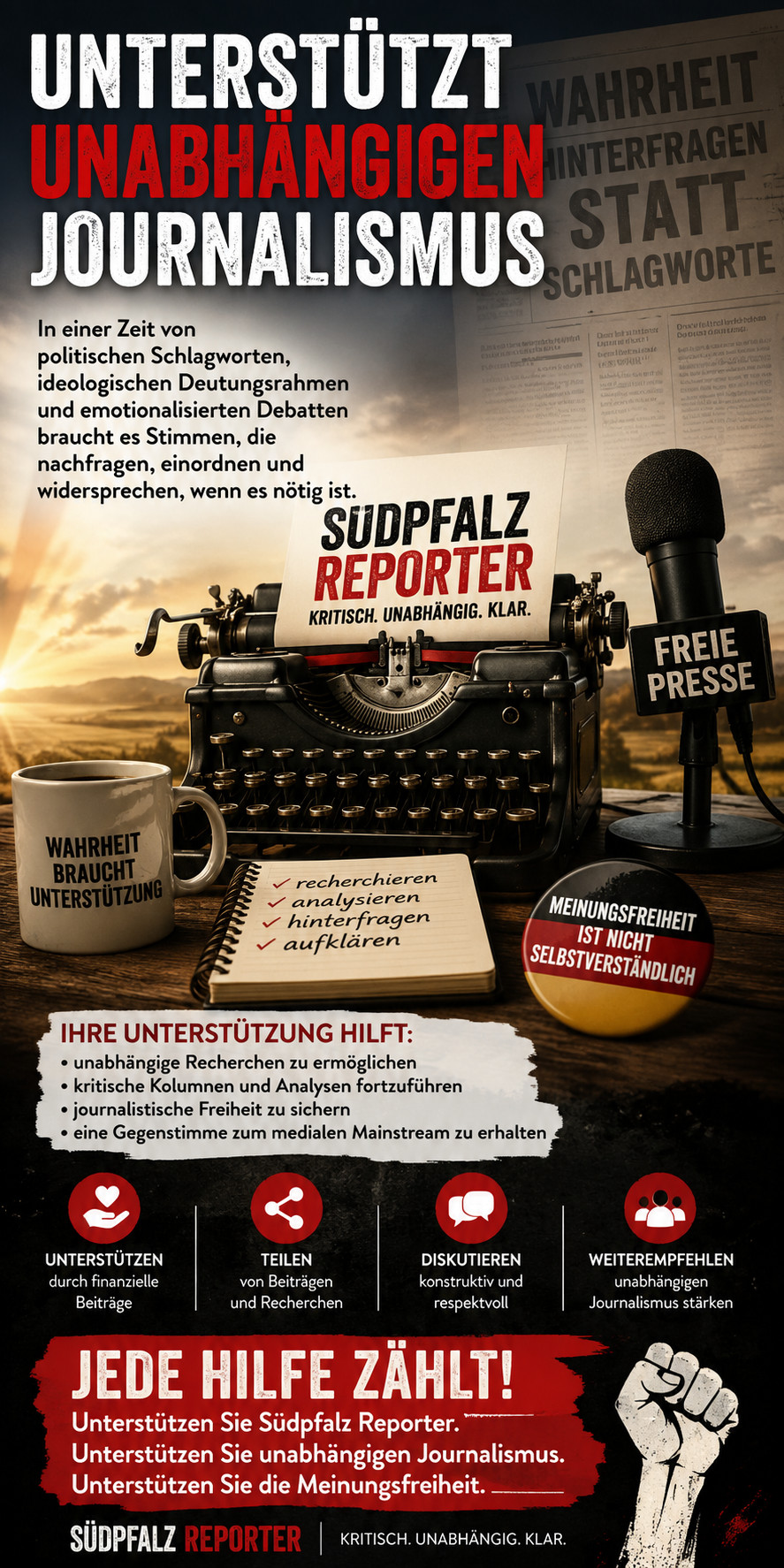 Sein oder nicht sein... Freier Journalismus unzensiert