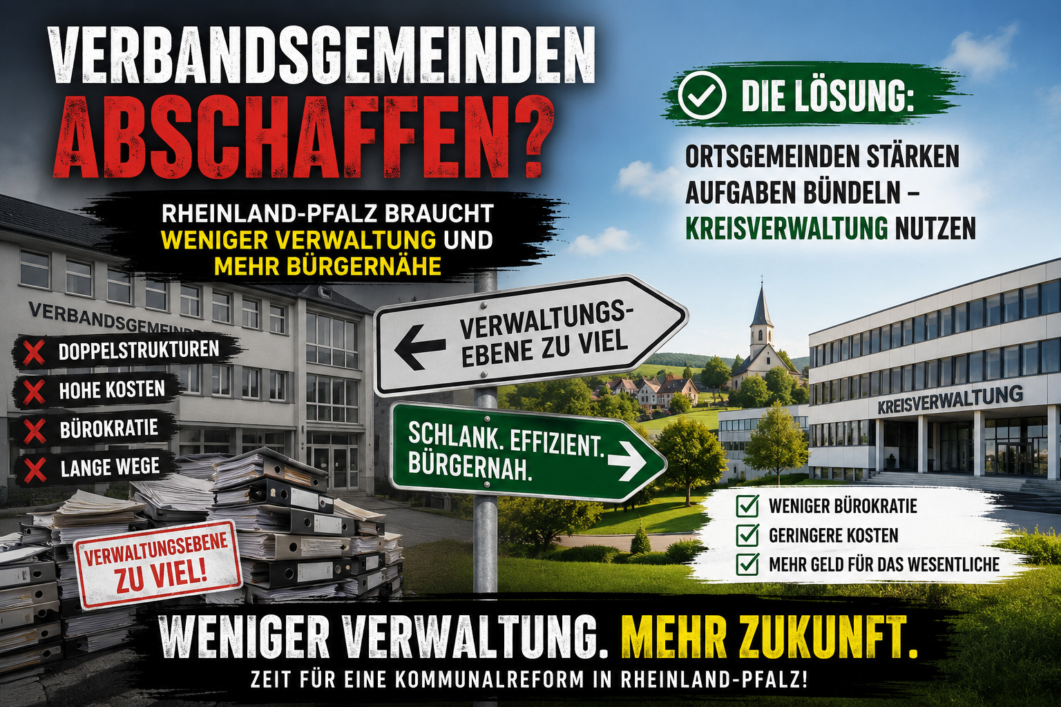 Verbandsgemeinden abschaffen?
