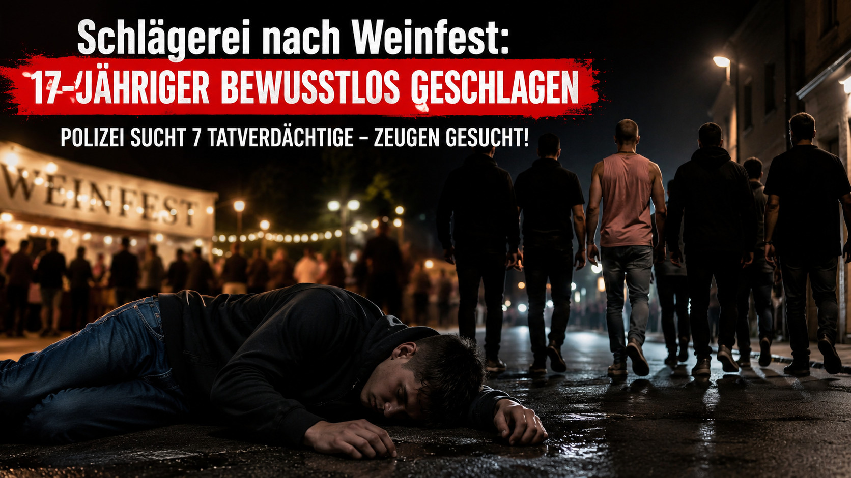 Schlägerei nach Mühlhofener Weinfest