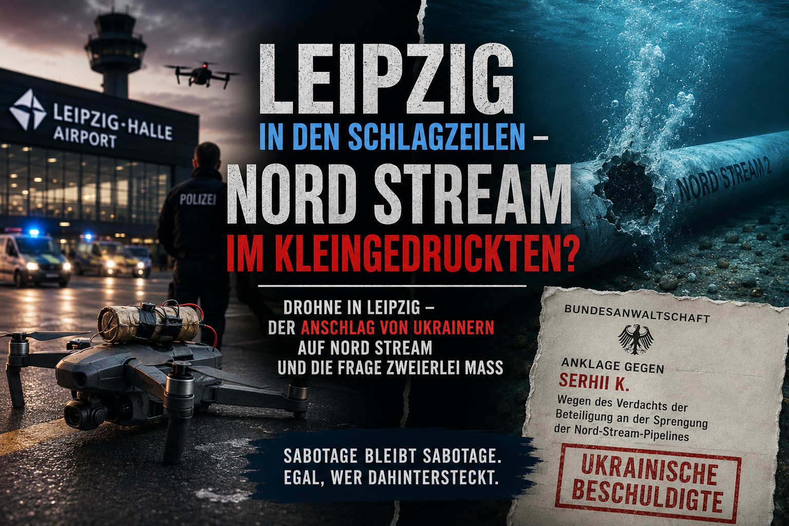 Anschlag von Ukrainern auf Nord Stream: Warum bekommt Leipzig mehr Aufmerksamkeit?