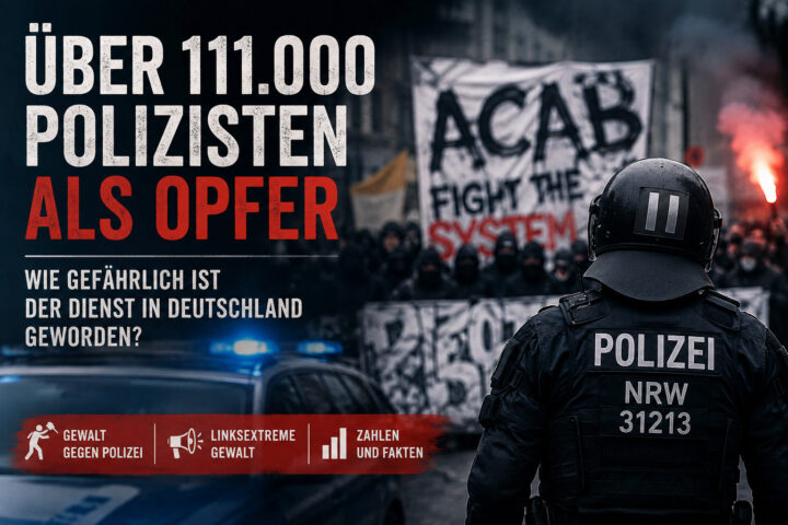 Gewalt gegen Polizisten: Über 111.000 Beamte als Opfer – die Debatte über linksextreme Gewalt