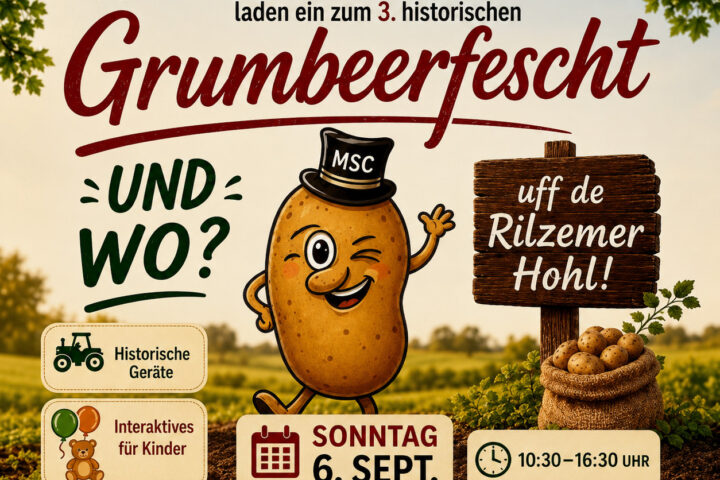 Traktoren-Freunde feiern Grumbeerfescht