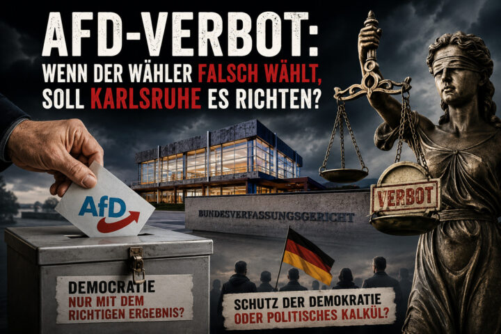 AfD-Verbot: Wenn der Wähler falsch wählt, soll Karlsruhe es richten?