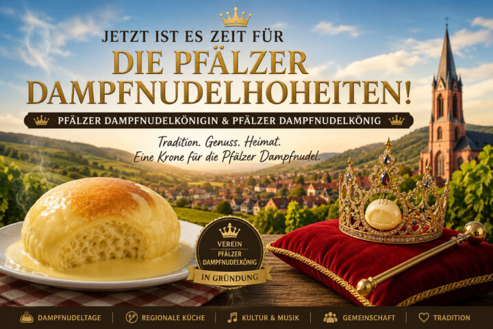Pfälzer Dampfnudelkönig & Dampfnudelkönigin - Dampfnudeltage