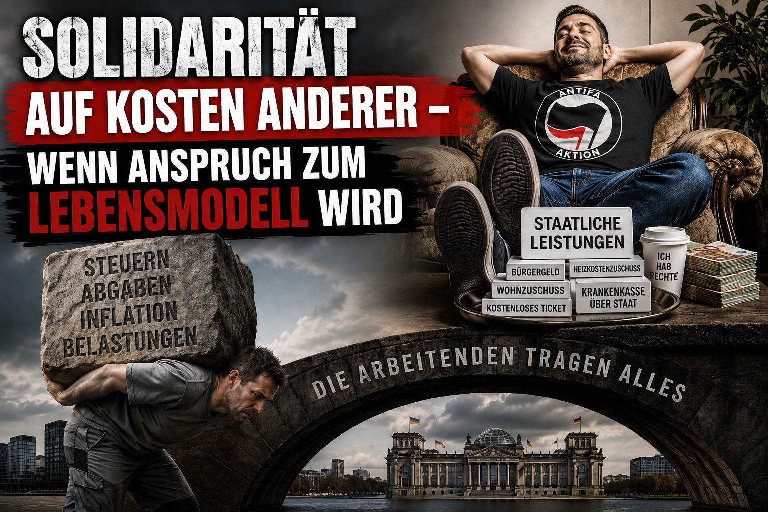 Solidarität auf Kosten anderer? Wenn der Anspruch zum Lebensmodell wird