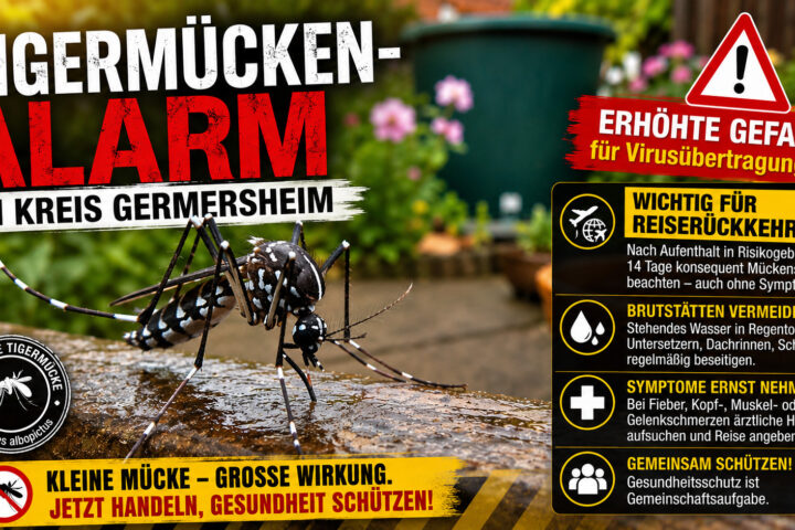 Tigermücke Landkreis Germersheim