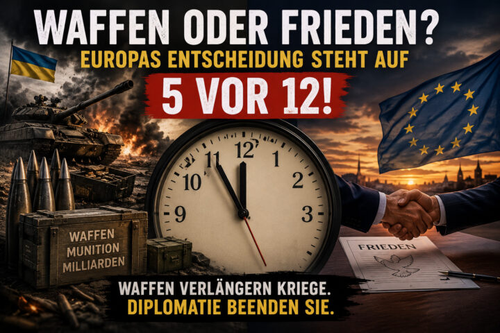 Waffen oder Frieden